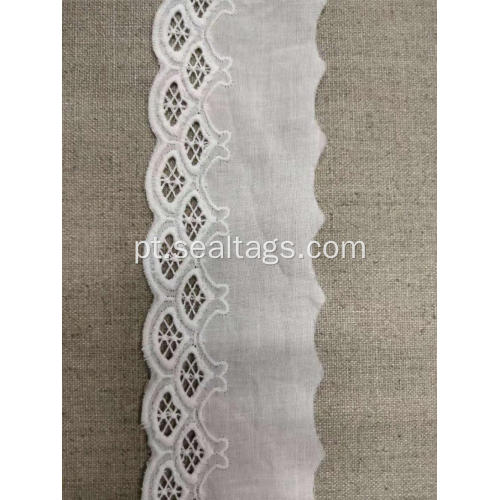 Mais novo Swiss Hot vender algodão Química Lace Trim